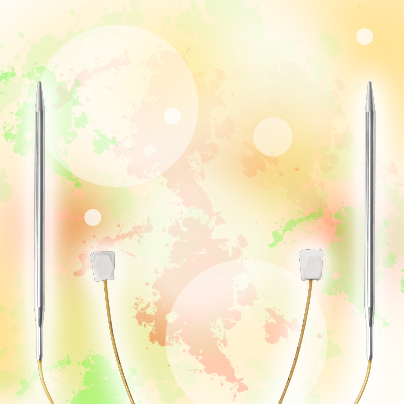 Спицы с фиксаторами на лесках