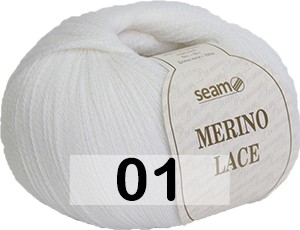 Пряжа Сеам Merino Lace —