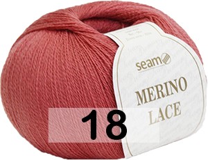 Пряжа Сеам Merino Lace
