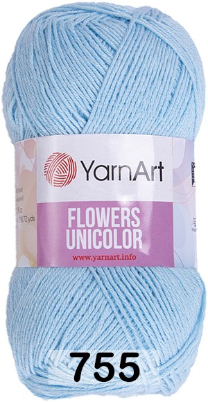 Пряжа Yarnart Flowers Unicolor