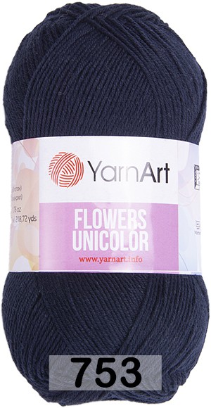 Пряжа Yarnart Flowers Unicolor
