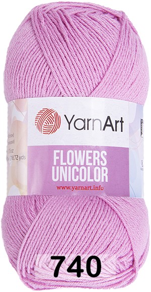 Пряжа Yarnart Flowers Unicolor