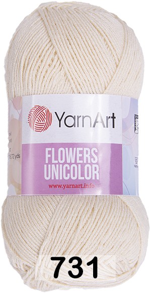 Пряжа Yarnart Flowers Unicolor