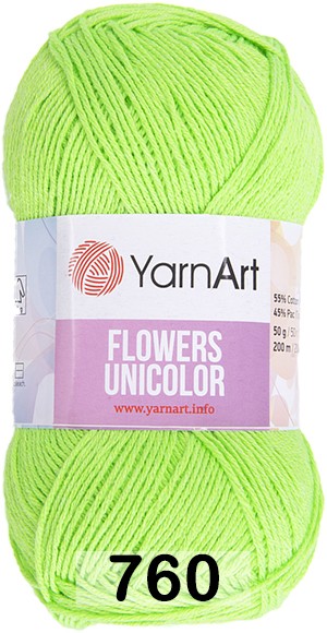 Пряжа Yarnart Flowers Unicolor