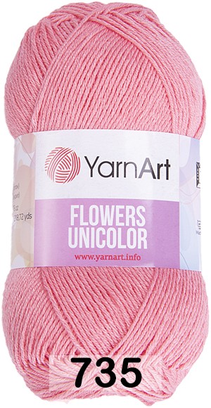 Пряжа Yarnart Flowers Unicolor