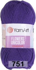 Пряжа Yarnart Flowers Unicolor