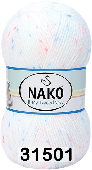 Пряжа Nako Baby Tweed New