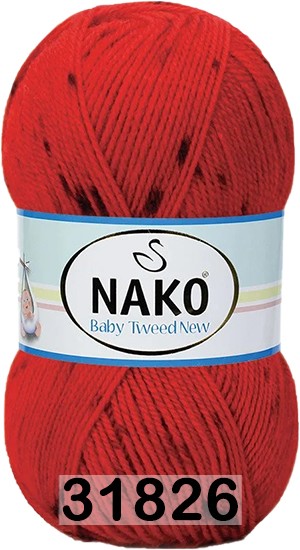 Пряжа Nako Baby Tweed New