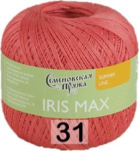 Пряжа Семеновская Iris max / Ирис макс
