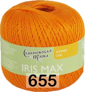 Пряжа Семеновская Iris max / Ирис макс