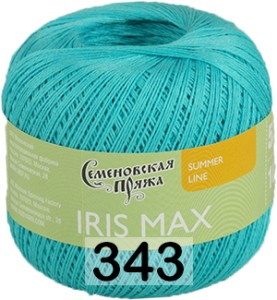 Пряжа Семеновская Iris max / Ирис макс