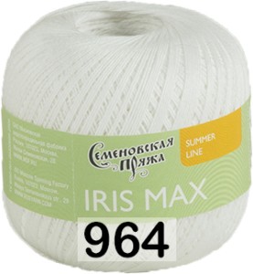 Пряжа Семеновская Iris max / Ирис макс