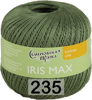 Пряжа Семеновская Iris max / Ирис макс