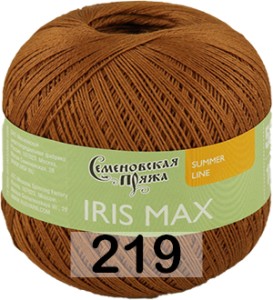 Пряжа Семеновская Iris max / Ирис макс