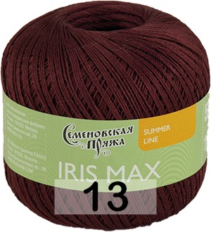 Пряжа Семеновская Iris max / Ирис макс