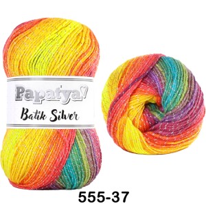 Пряжа Kamgarn Batik Silver Papatya