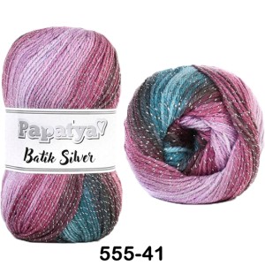 Пряжа Kamgarn Batik Silver Papatya