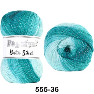 Пряжа Kamgarn Batik Silver Papatya