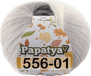 Пряжа Kamgarn Angora Batik Papatya комплект 5 мотков