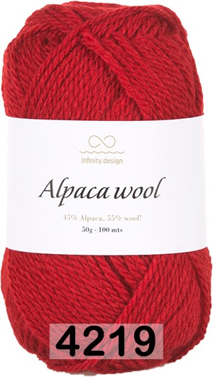 Пряжа Infinity Alpaca Wool