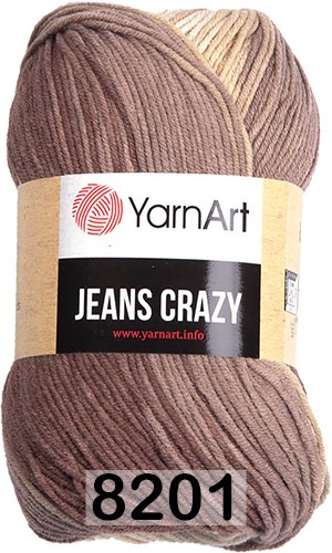 Пряжа YarnArt Jeans Crazy