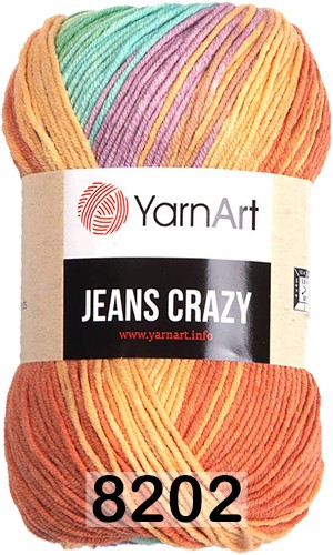 Пряжа YarnArt Jeans Crazy