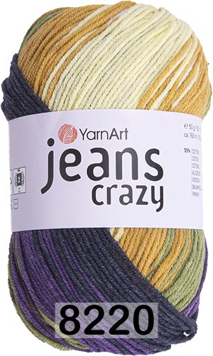 Пряжа YarnArt Jeans Crazy
