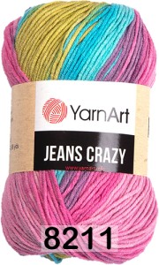 Пряжа YarnArt Jeans Crazy