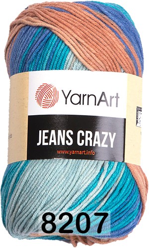 Пряжа YarnArt Jeans Crazy