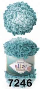 Пряжа Alize Puffy Fine Ombre Batik