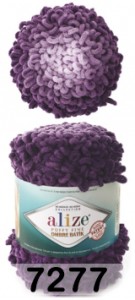 Пряжа Alize Puffy Fine Ombre Batik