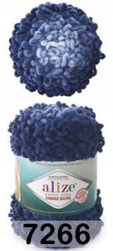 Пряжа Alize Puffy Fine Ombre Batik