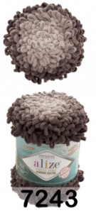 Пряжа Alize Puffy Fine Ombre Batik