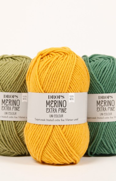Пряжа Drops Merino Extra Fine Uni Colour