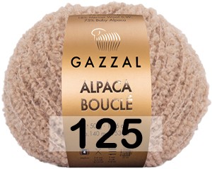 Пряжа Gazzal Alpaca Boucle