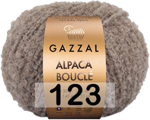 Пряжа для вязания Drops Alpaca Boucle цвет 0100, 4 шт.