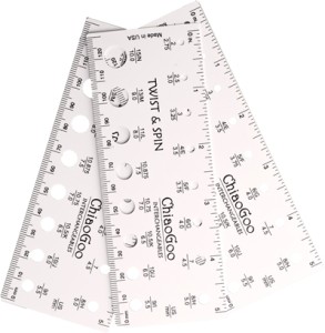 Линейка для определения размера спиц ChiaoGoo