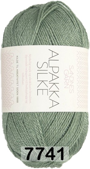 Пряжа Sandnes Garn Alpakka silke