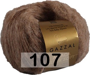 Пряжа Gazzal Alpaca Super Soft