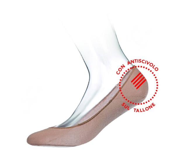 Подследники с нескользящей накладкой на пятку