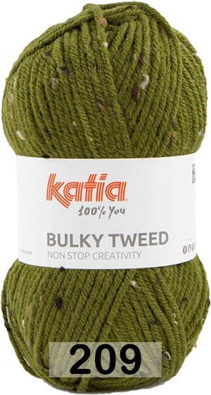 Пряжа Katia BULKY TWEED