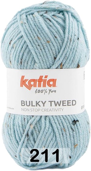 Пряжа Katia BULKY TWEED