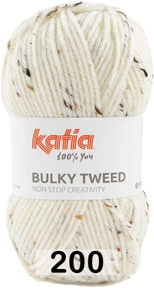 Пряжа Katia BULKY TWEED