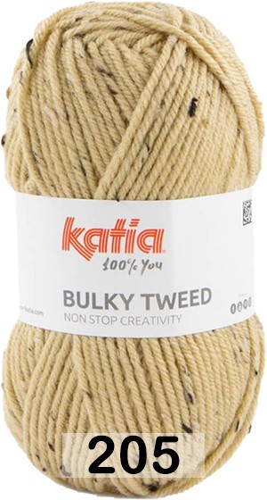 Пряжа Katia BULKY TWEED
