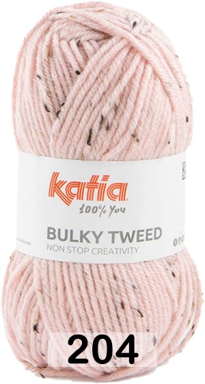 Пряжа Katia BULKY TWEED