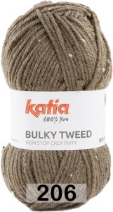 Пряжа Katia BULKY TWEED
