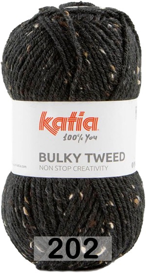 Пряжа Katia BULKY TWEED