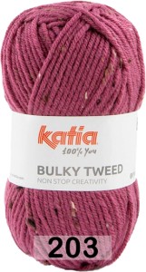Пряжа Katia BULKY TWEED