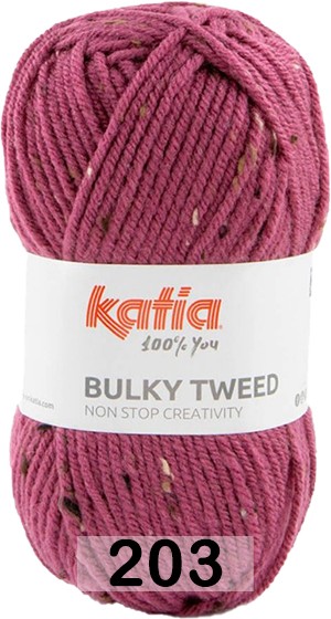 Пряжа Katia BULKY TWEED