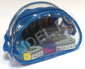 Набор швейный в прозрачном пластике, дорожный Hemline